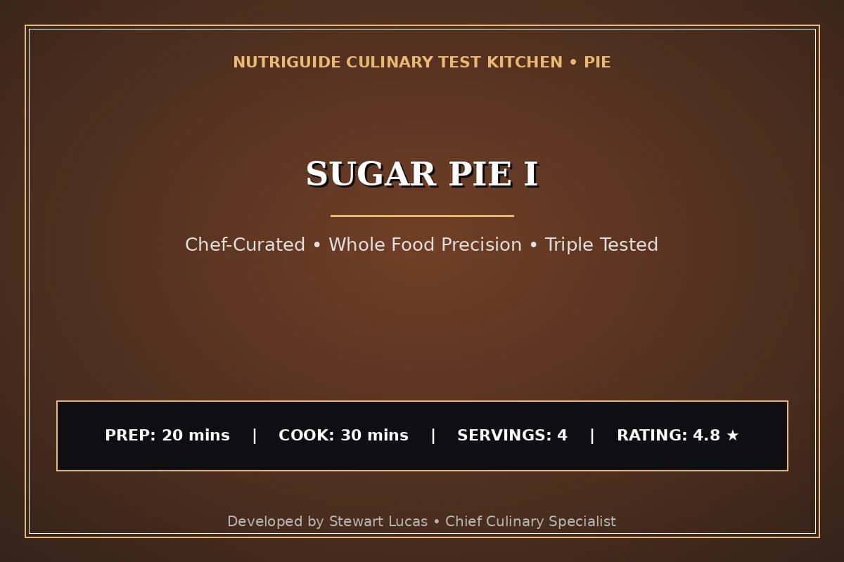 Sugar Pie I