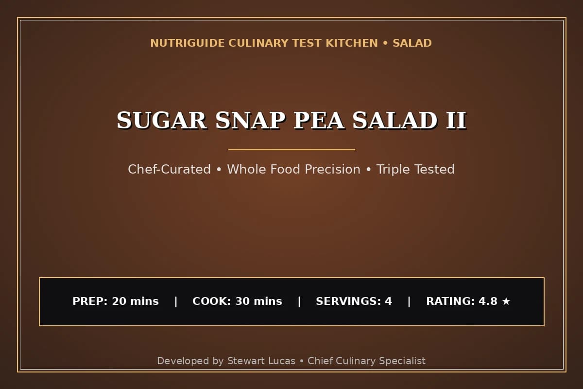Sugar Snap Pea Salad Ii
