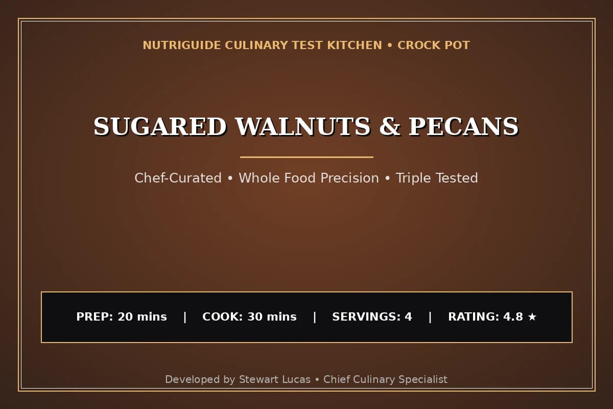 Sugared Walnuts & Pecans
