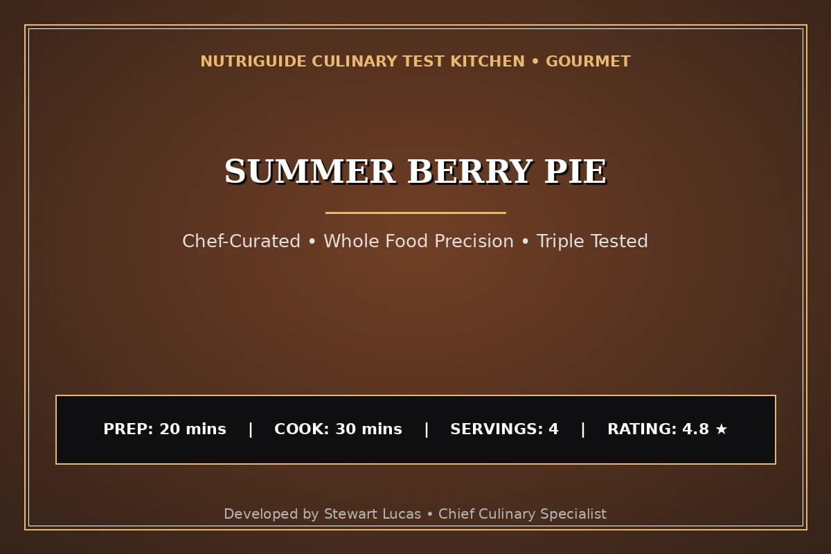 Summer Berry Pie