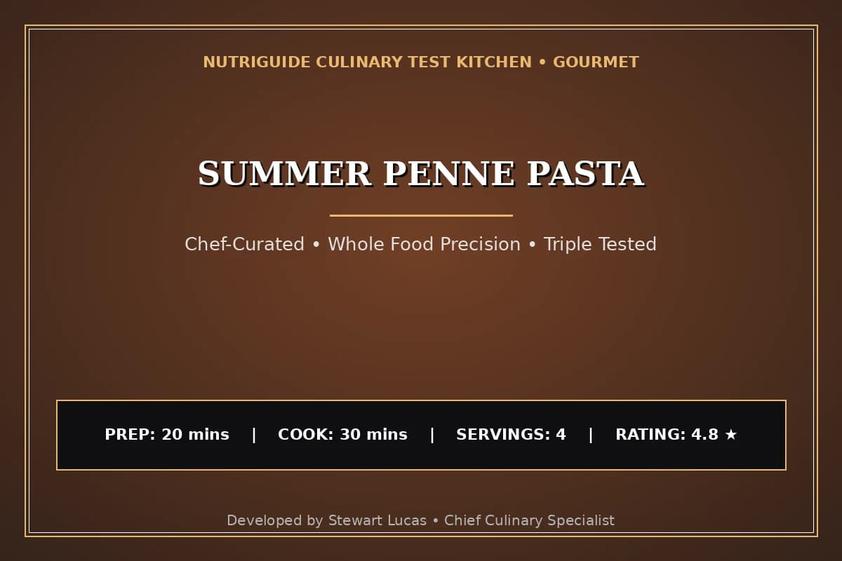 Summer Penne Pasta