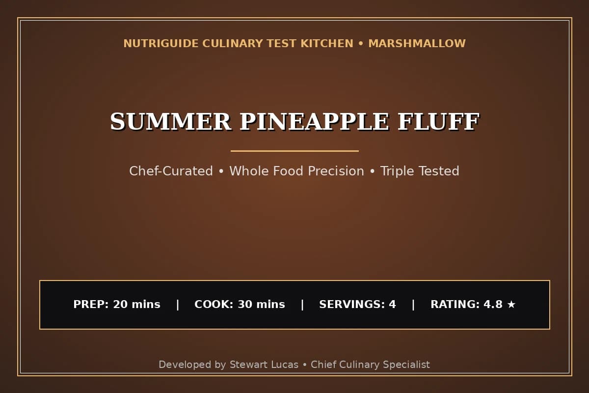 Summer Pineapple Fluff