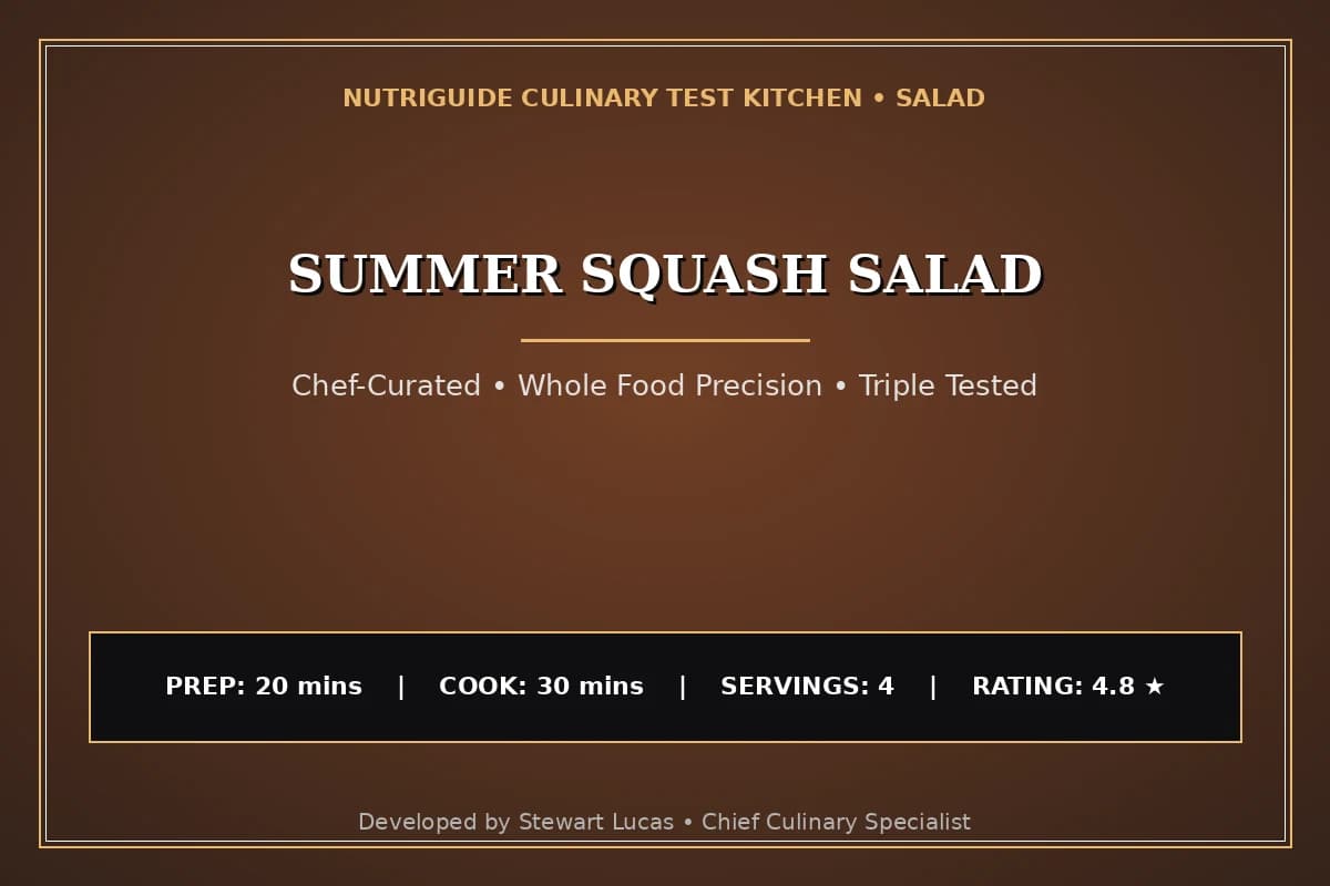Summer Squash Salad