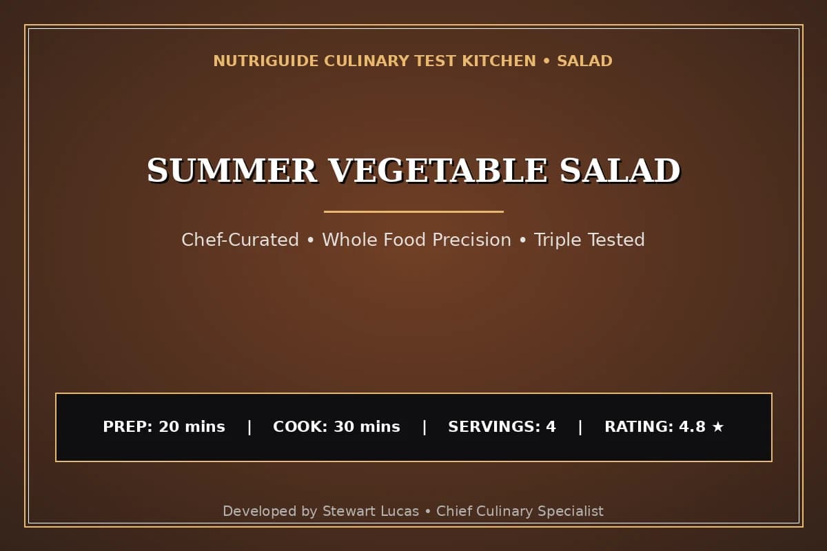 Summer Vegetable Salad