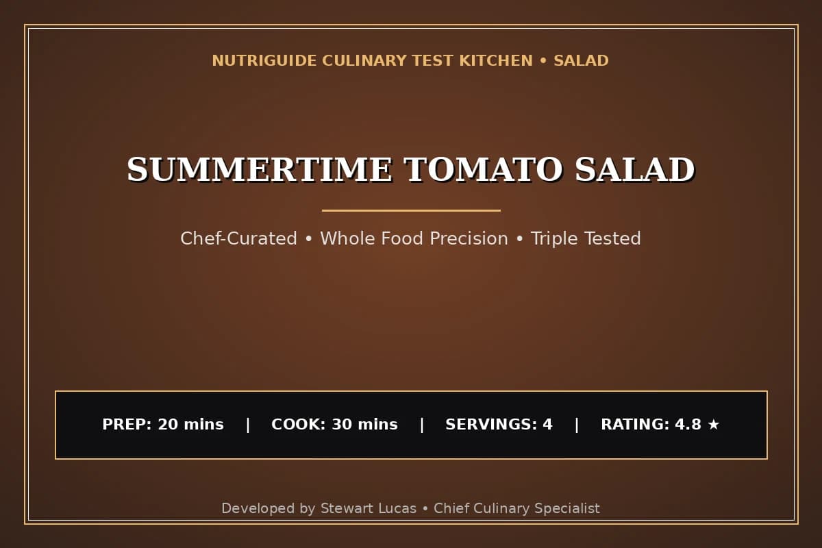 Summertime Tomato Salad