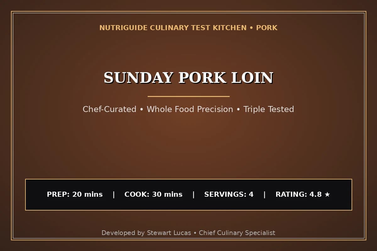 Sunday Pork Loin