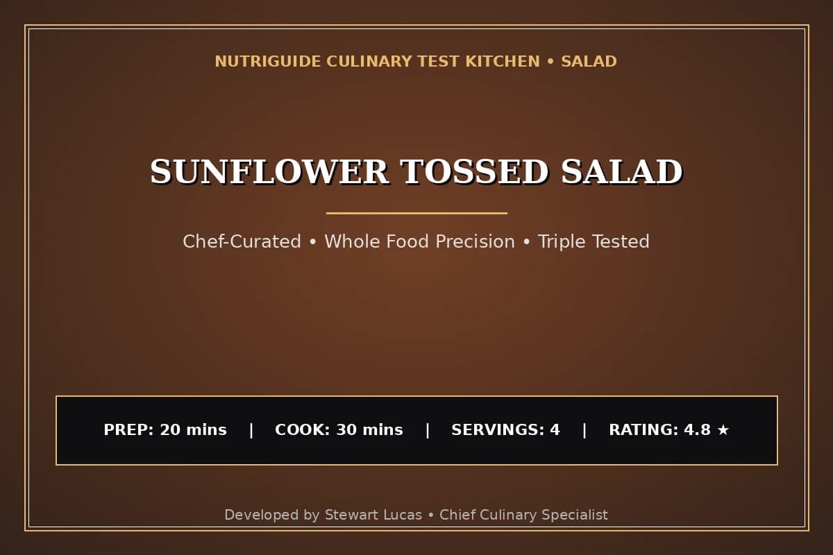 Sunflower Tossed Salad