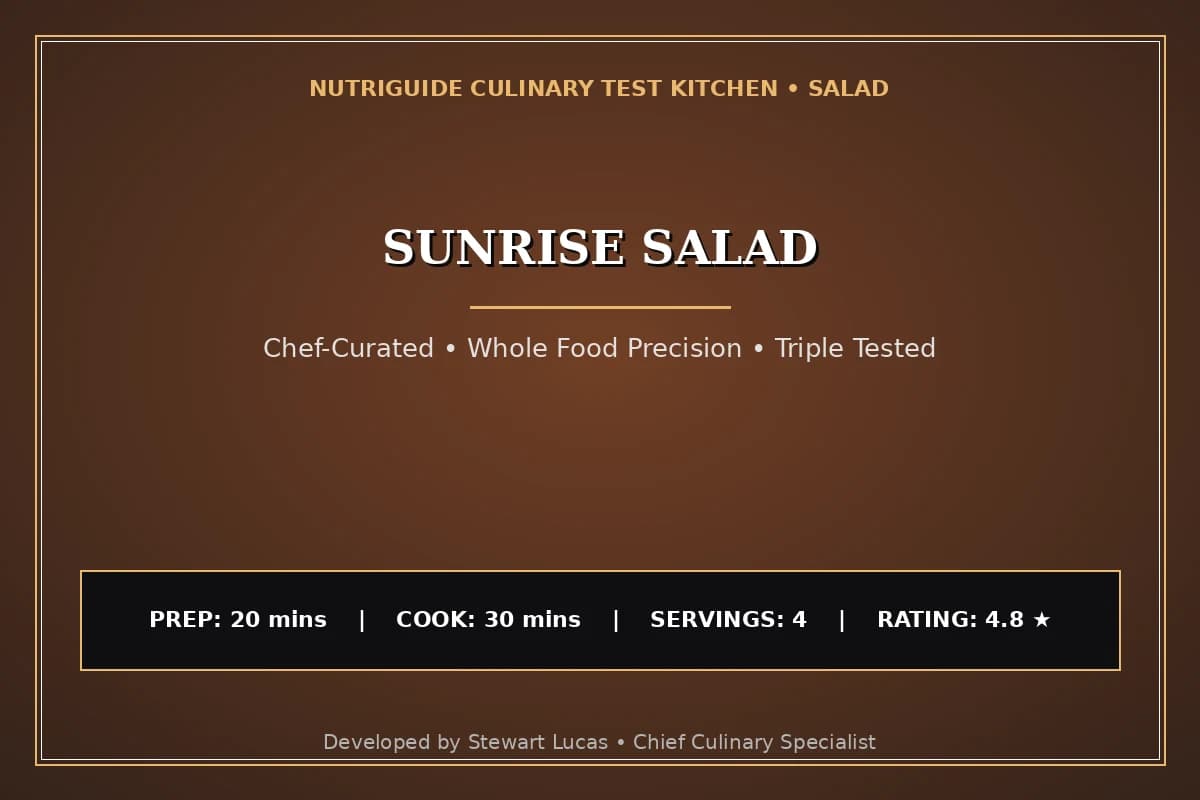 Sunrise Salad