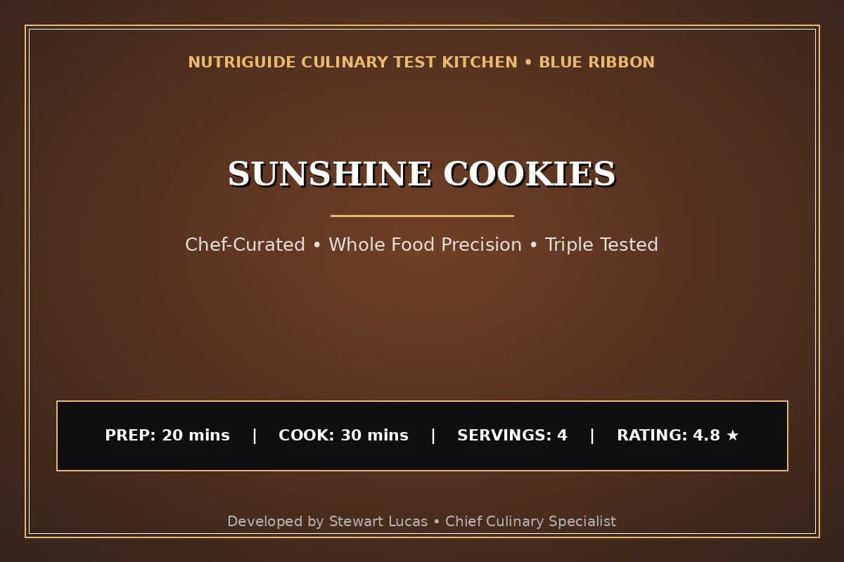 Sunshine Cookies