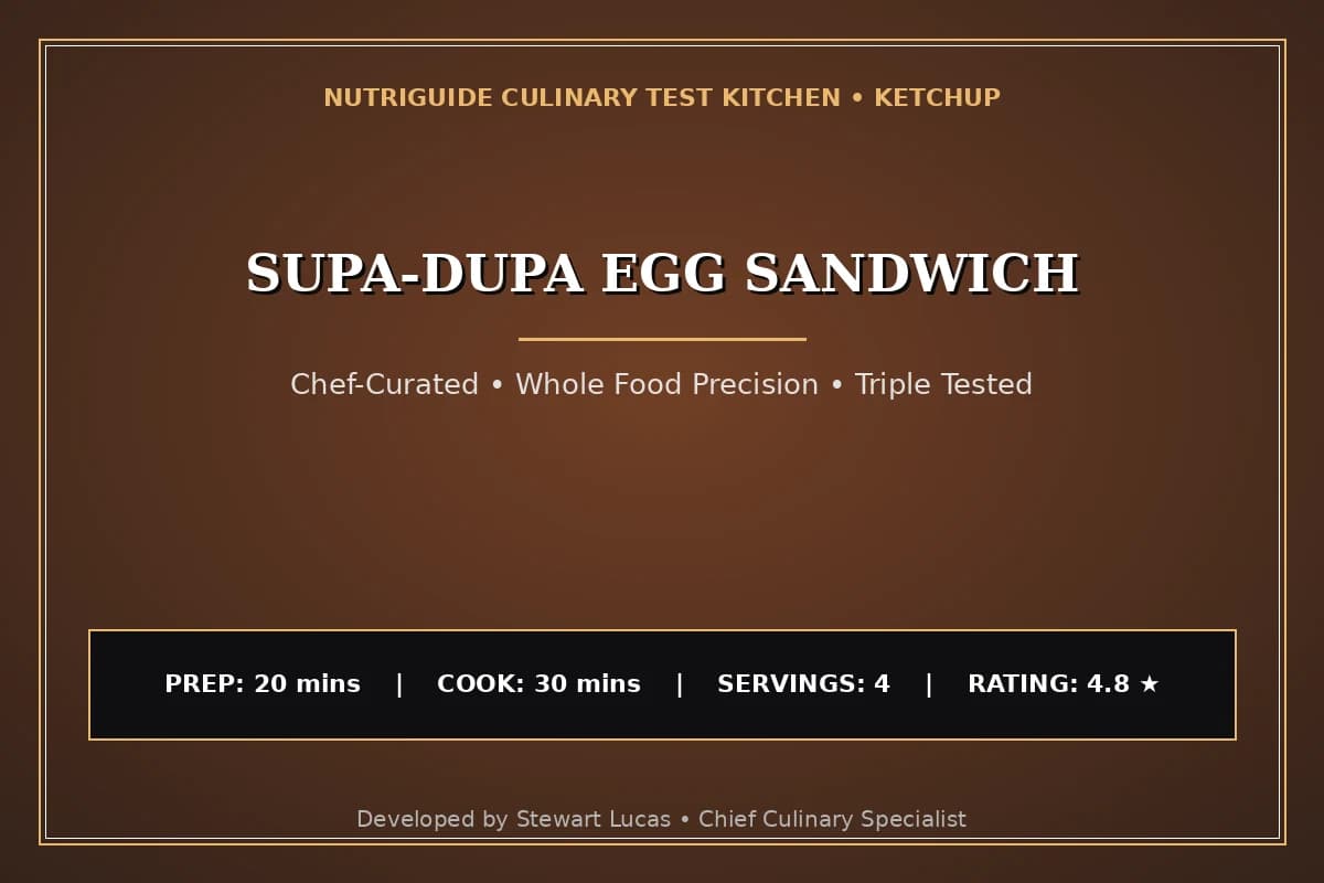 Supa-Dupa Egg Sandwich