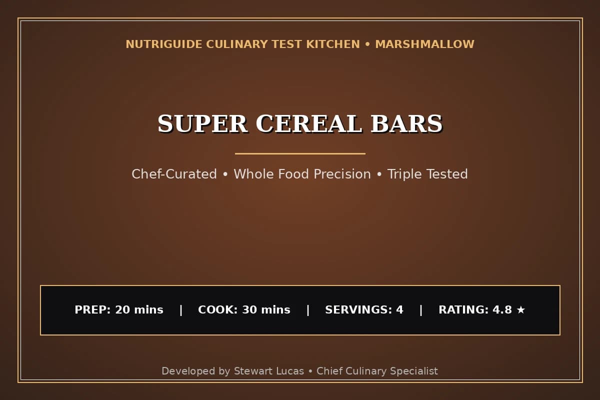 Super Cereal Bars