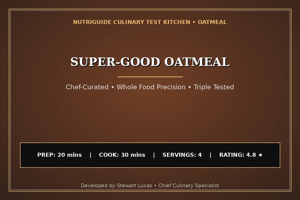Super-Good Oatmeal
