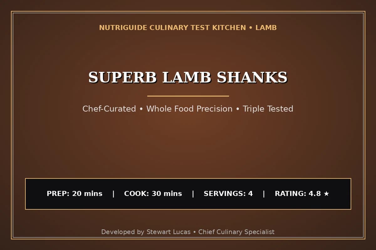 Superb Lamb Shanks