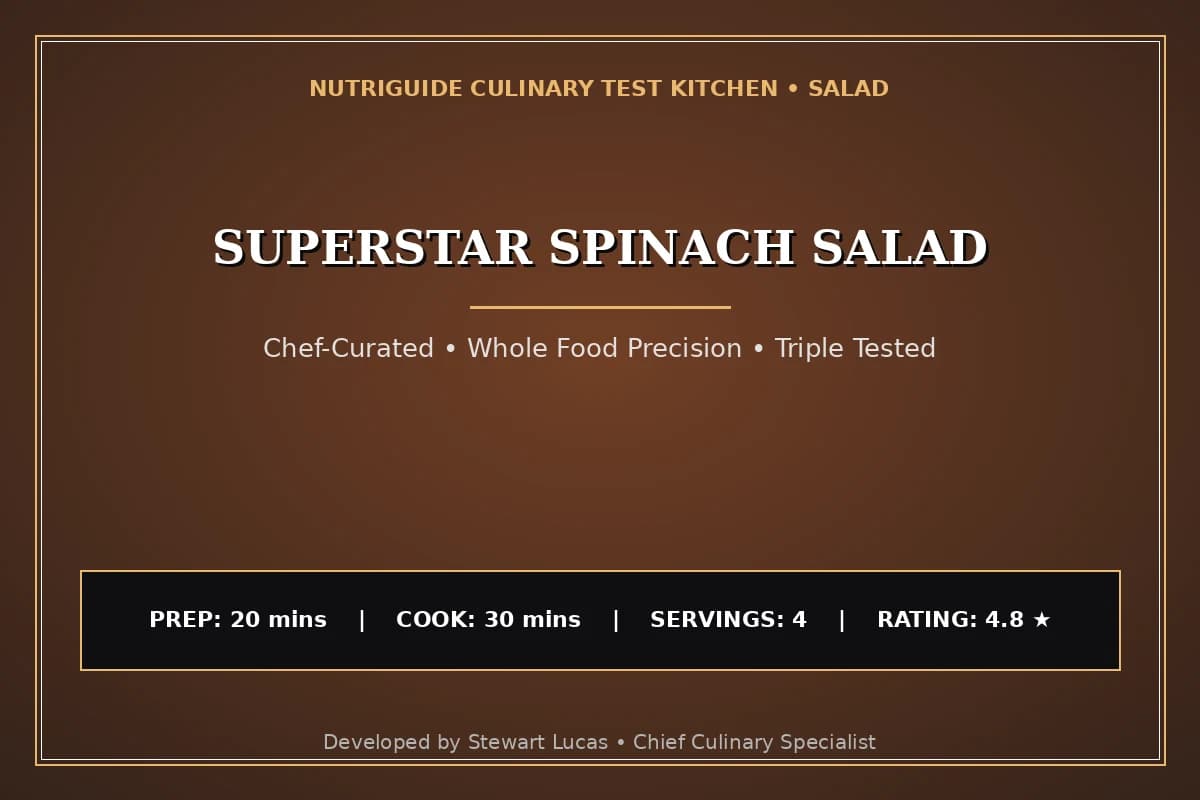 Superstar Spinach Salad