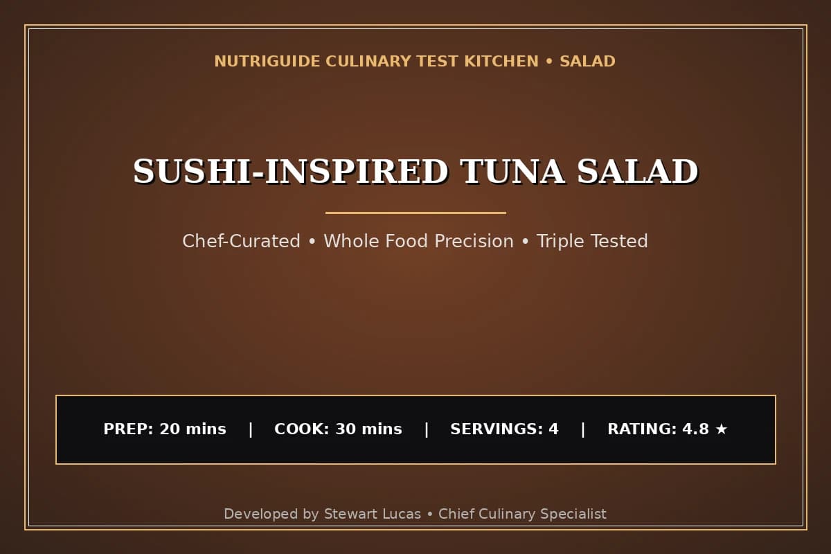 Sushi-Inspired Tuna Salad