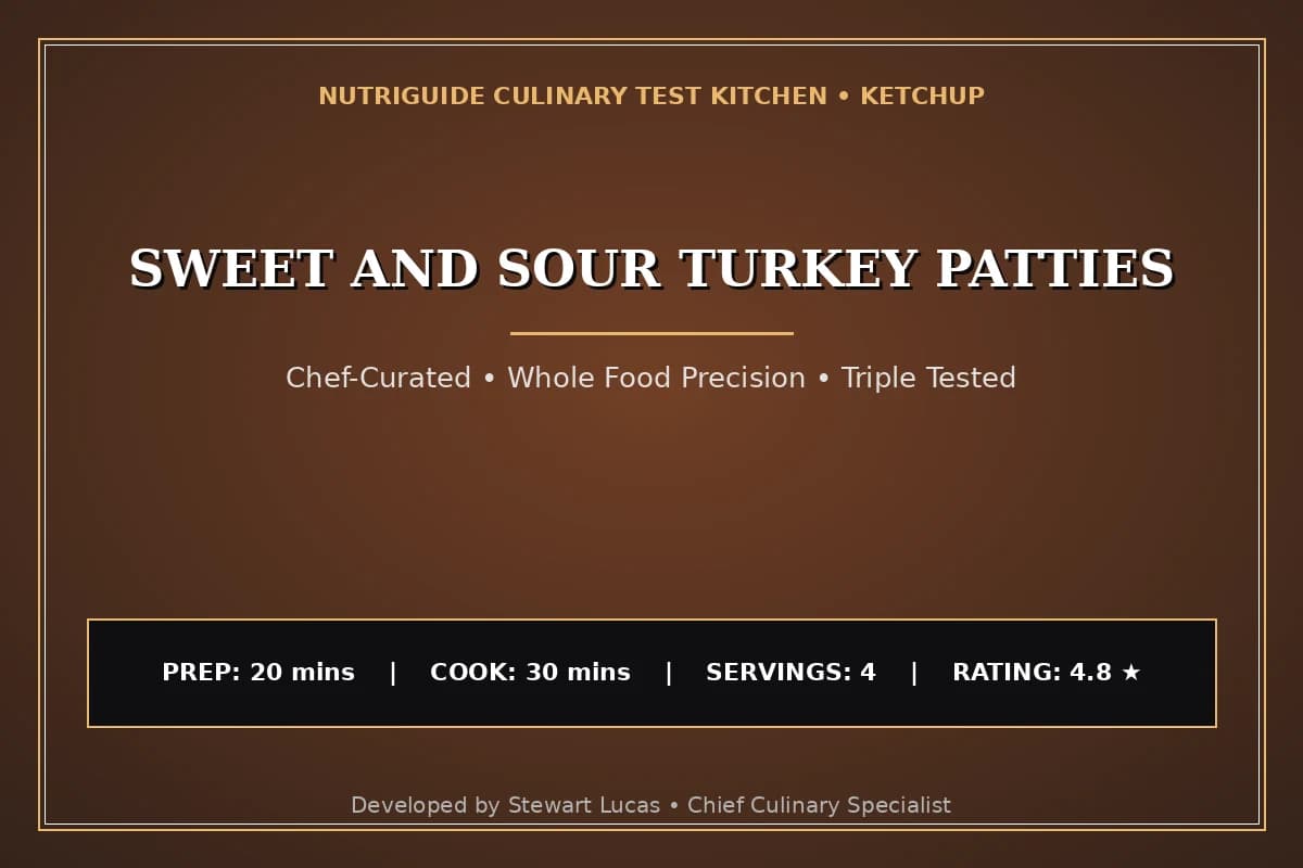 Sweet And Sour Turkey Patties