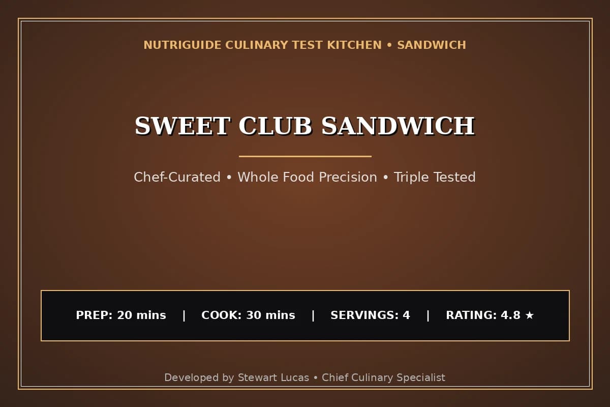 Sweet Club Sandwich