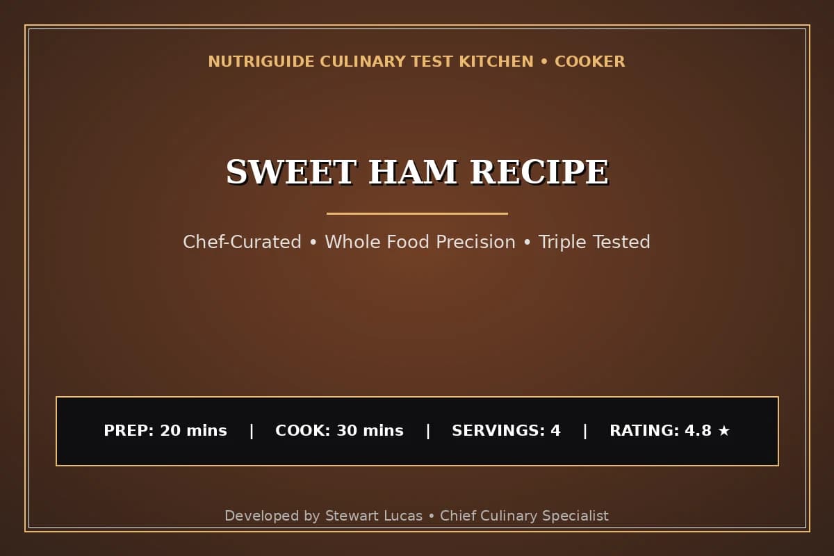 Sweet Ham Recipe