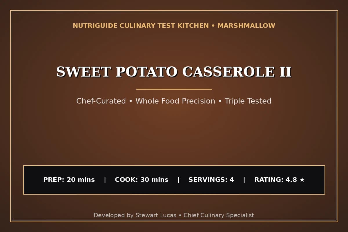 Sweet Potato Casserole Ii