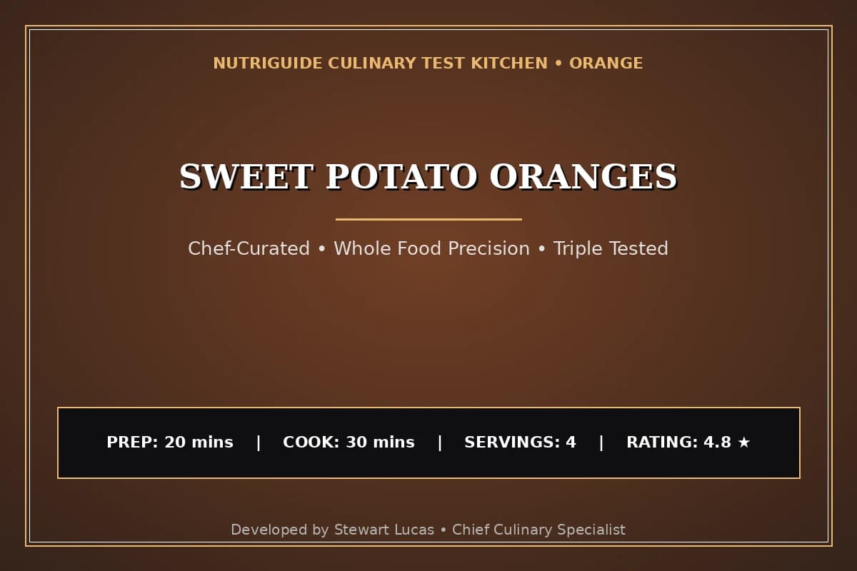 Sweet Potato Oranges