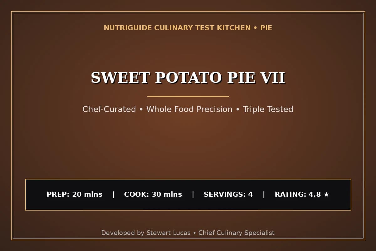 Sweet Potato Pie Vii