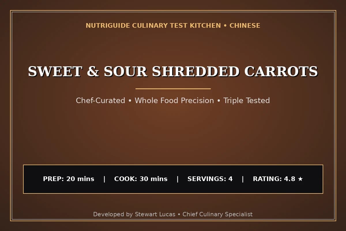 Sweet & Sour Shredded Carrots