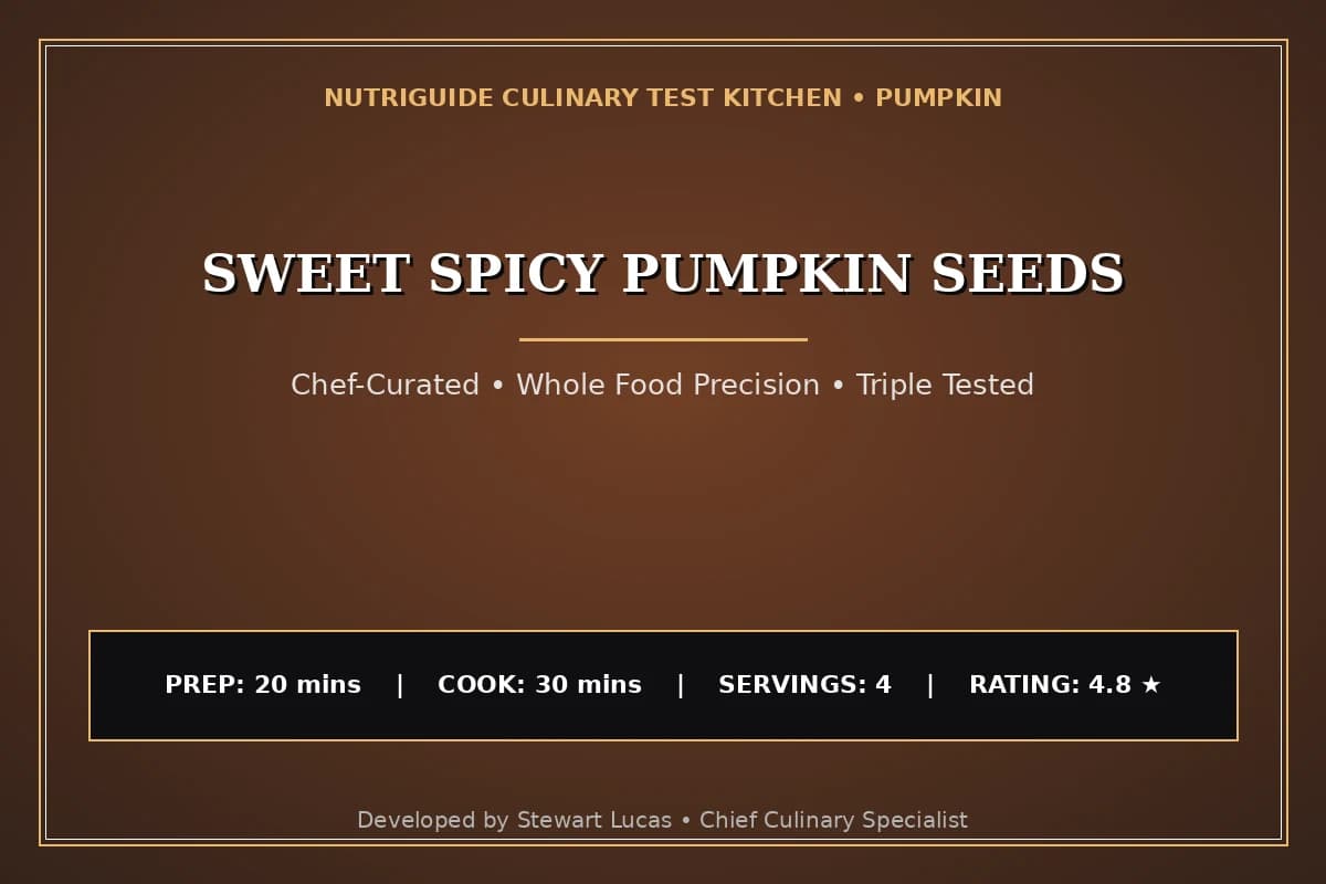 Sweet Spicy Pumpkin Seeds