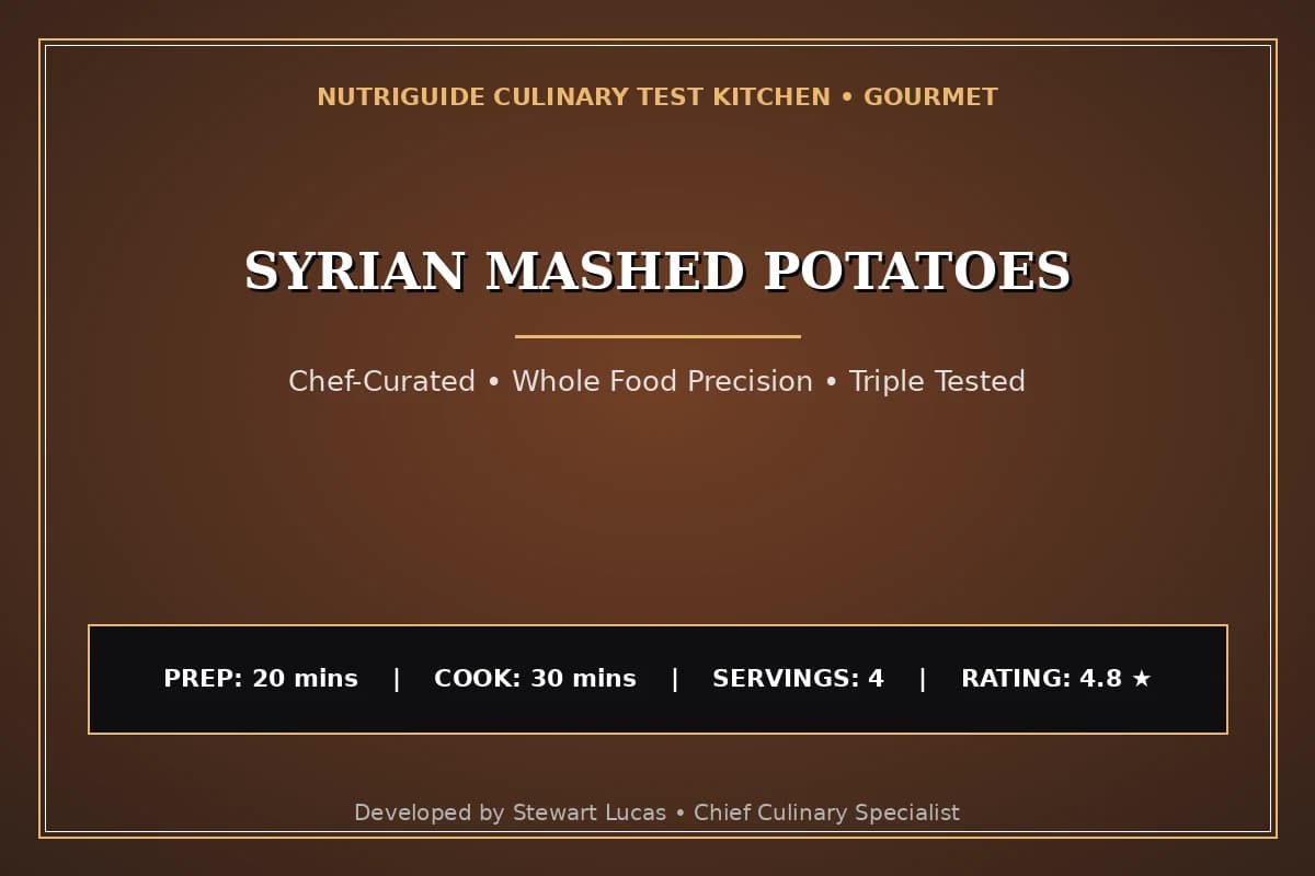 Syrian Mashed Potatoes