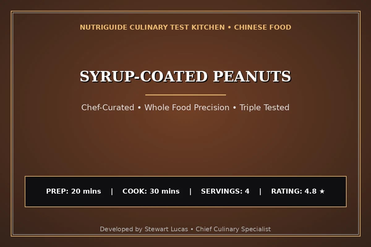 Syrup-Coated Peanuts