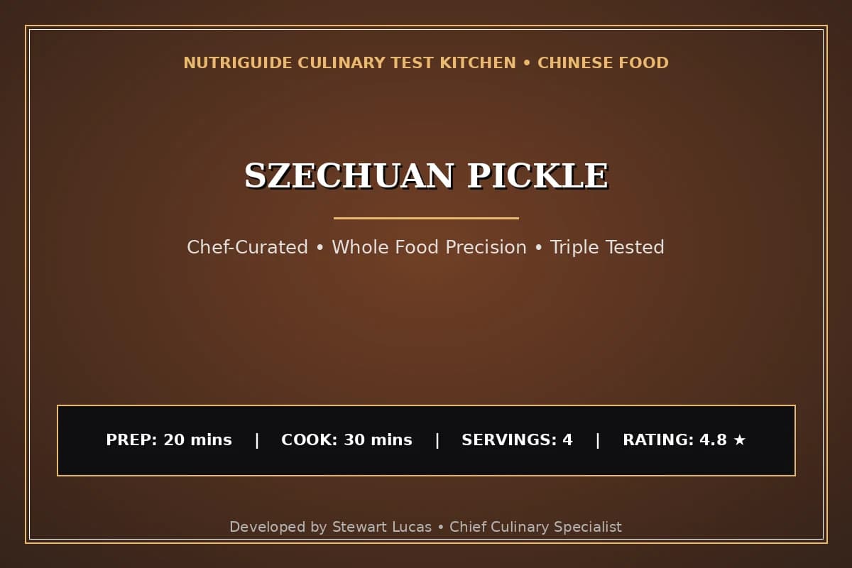 Szechuan Pickle