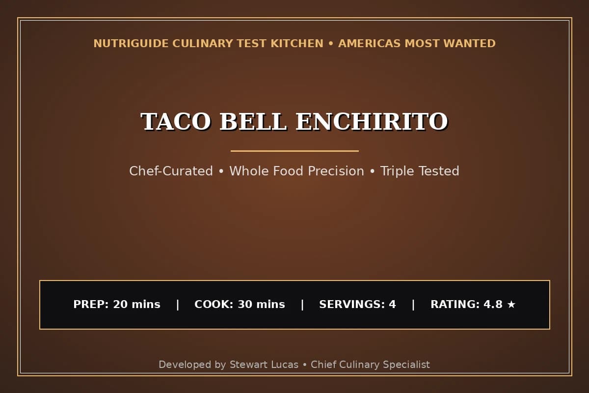 Taco Bell Enchirito