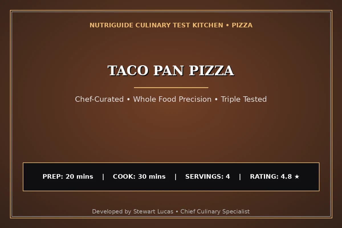 Taco Pan Pizza