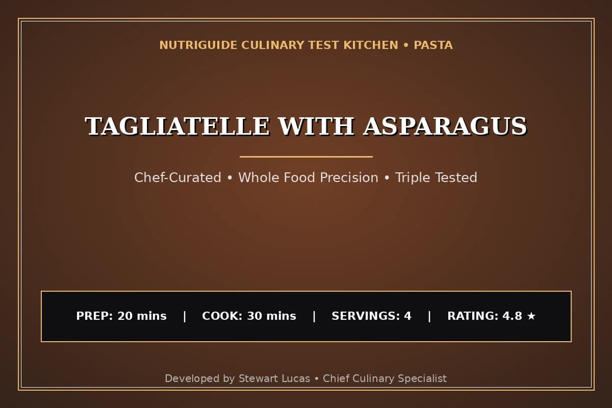 Tagliatelle With Asparagus