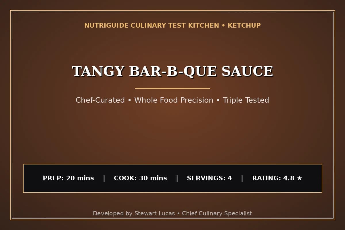 Tangy Bar-B-Que Sauce