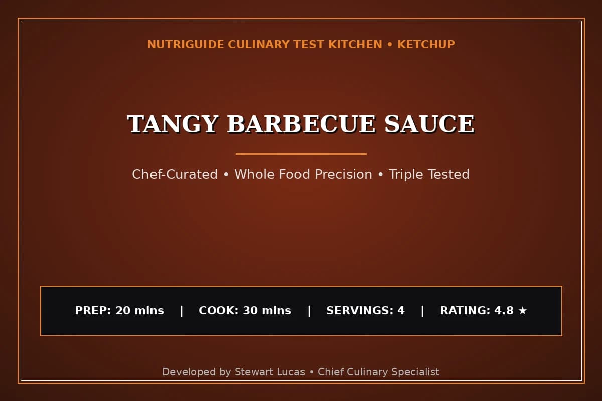 Tangy Barbecue Sauce