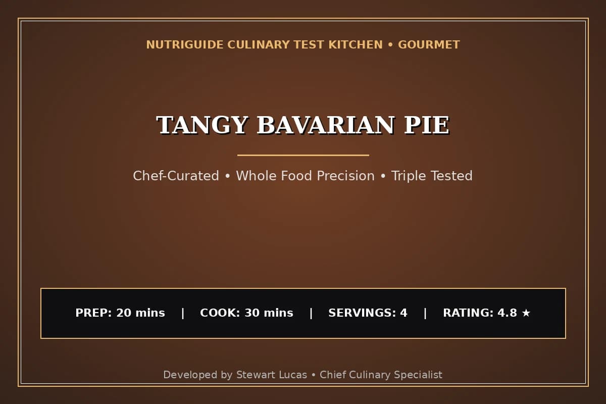 Tangy Bavarian Pie