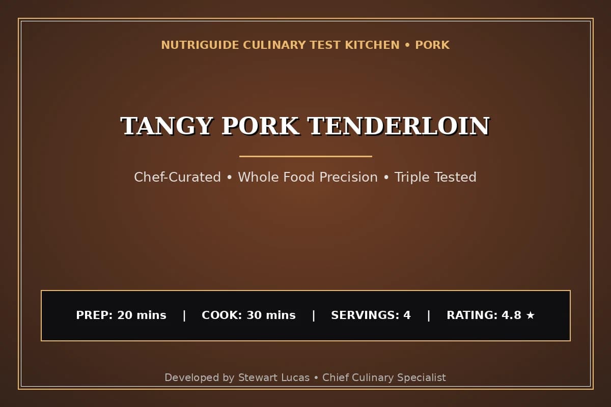 Tangy Pork Tenderloin