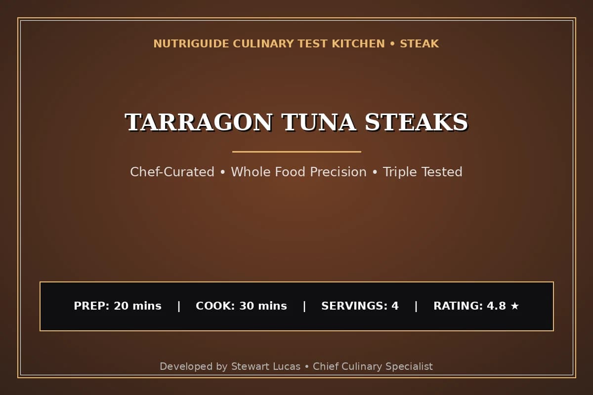 Tarragon Tuna Steaks