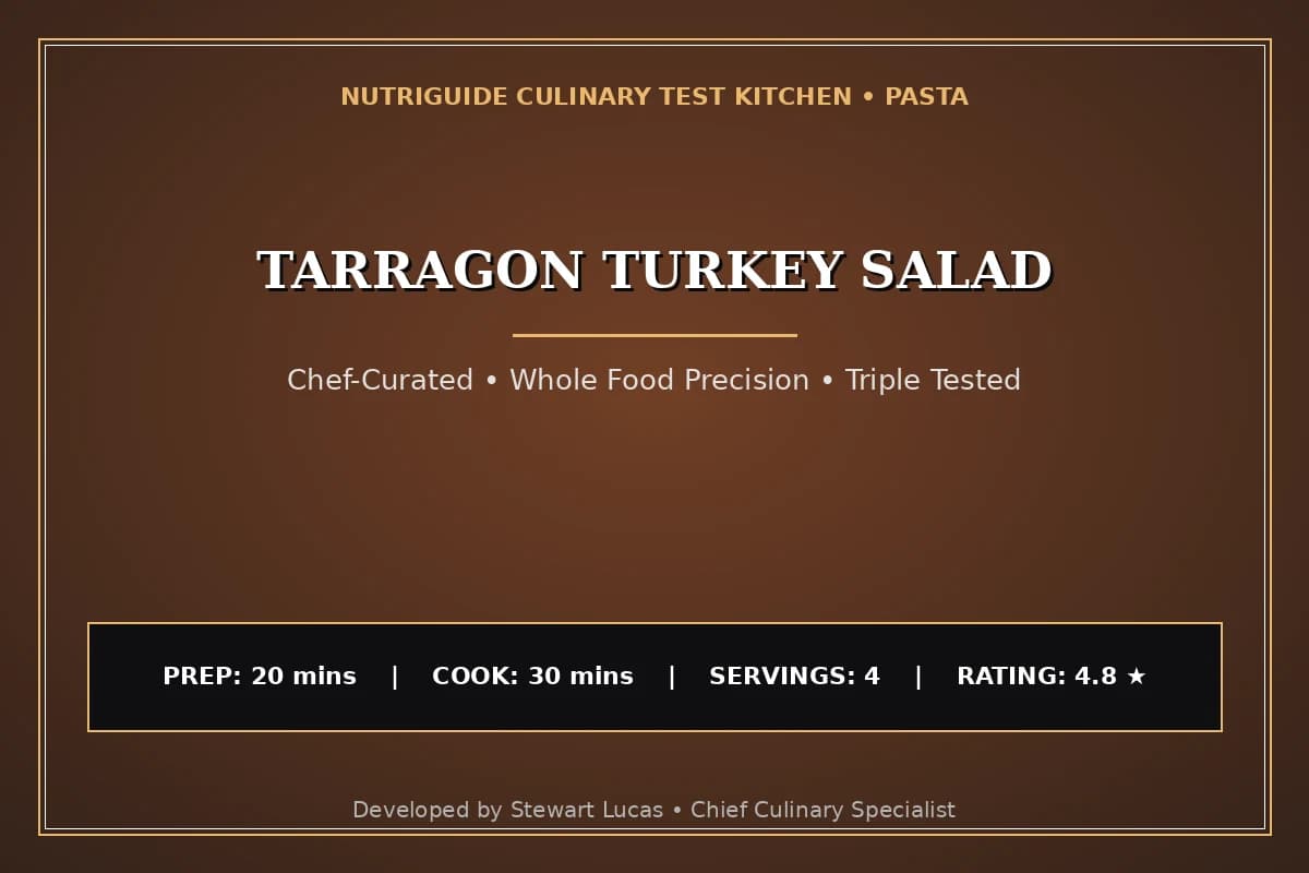Tarragon Turkey Salad