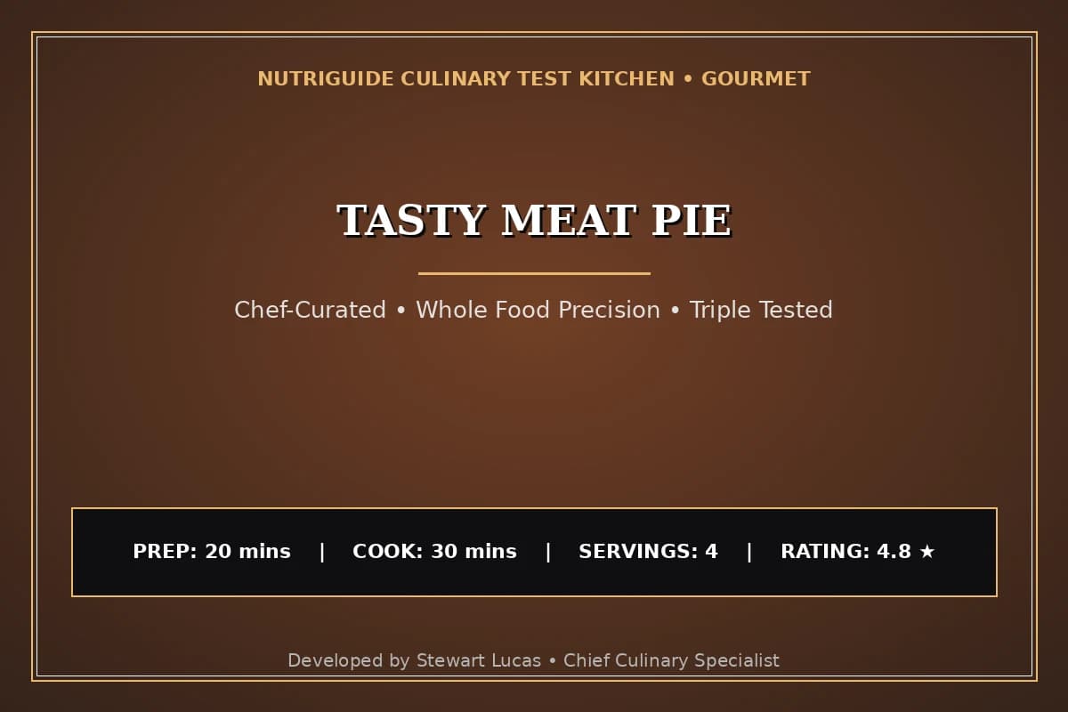 Tasty Meat Pie