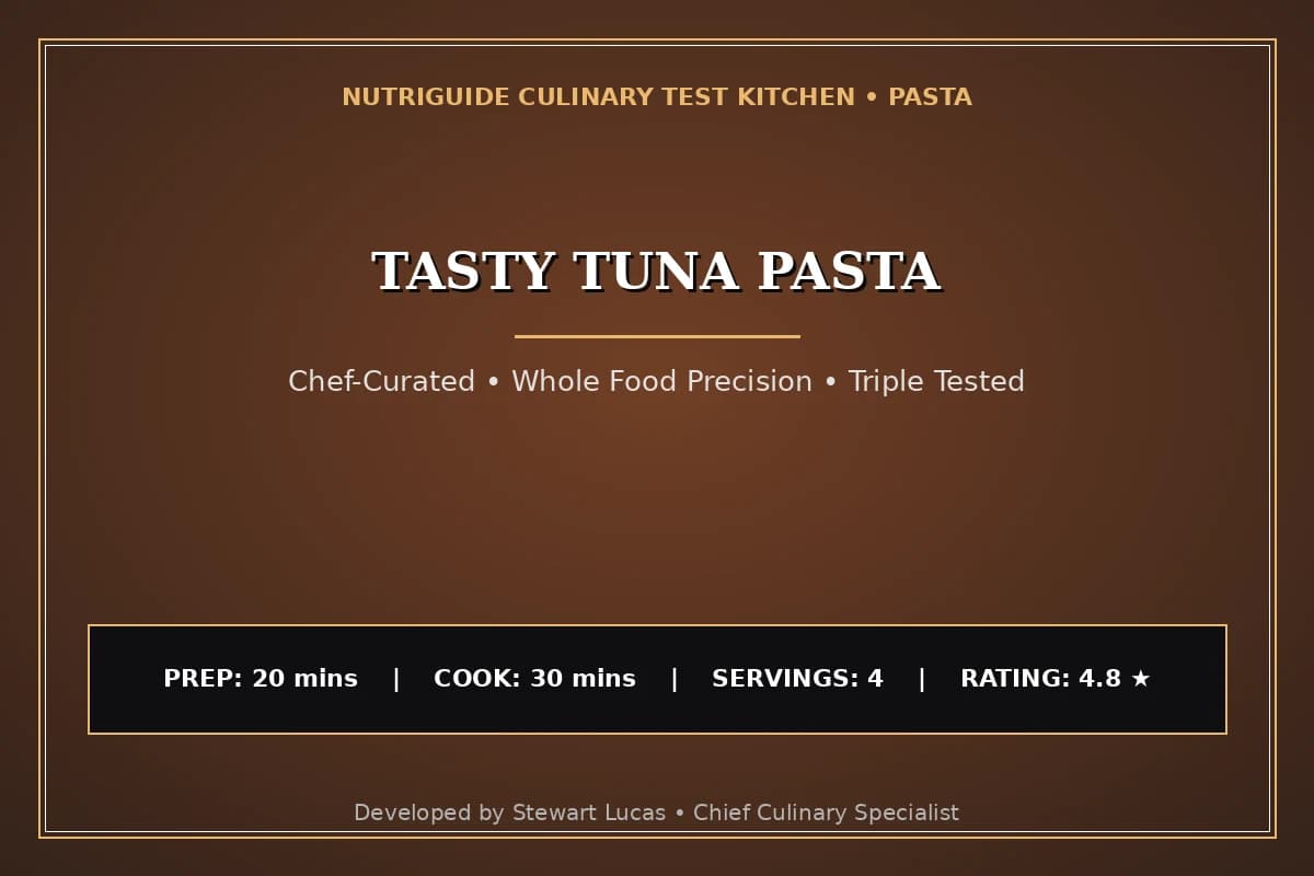 Tasty Tuna Pasta