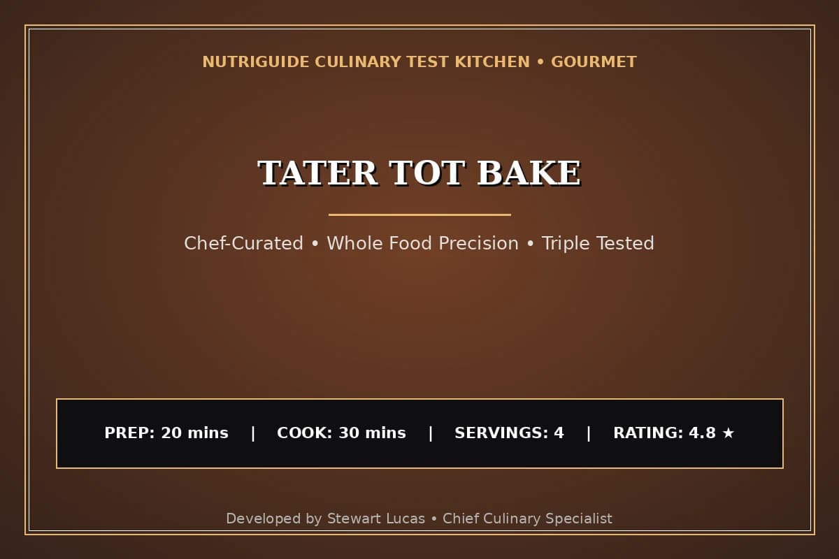 Tater Tot Bake