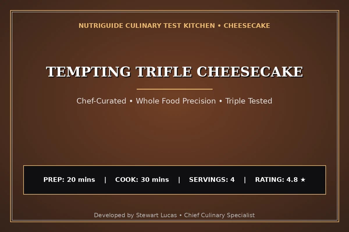 Tempting Trifle Cheesecake