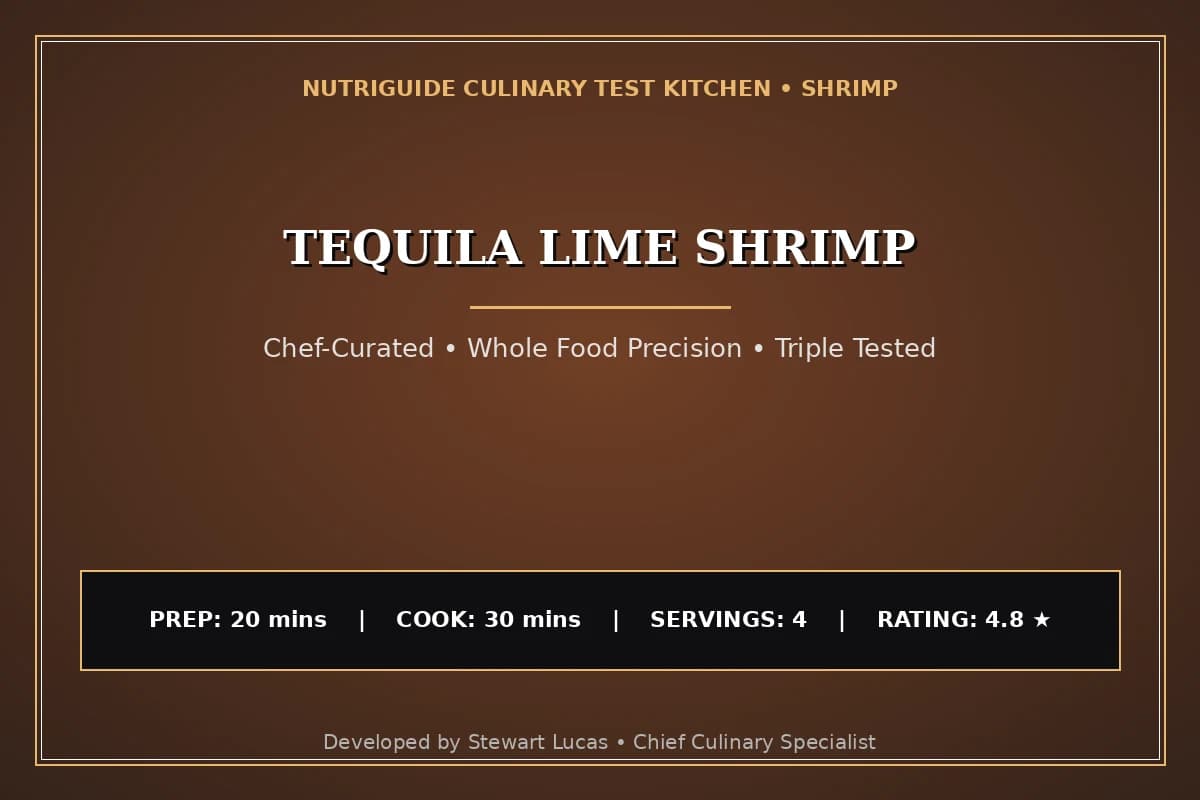 Tequila Lime Shrimp