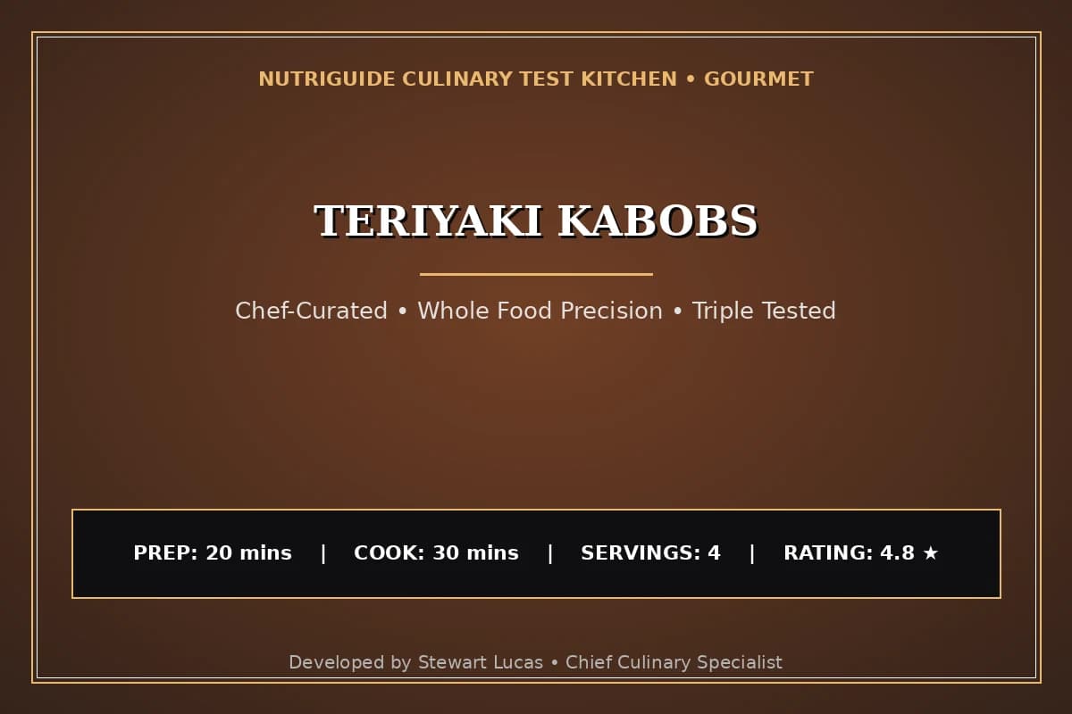 Teriyaki Kabobs