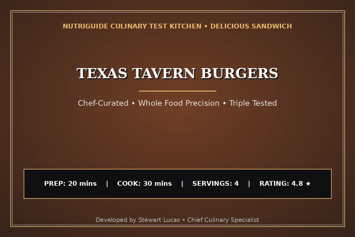 Texas Tavern Burgers
