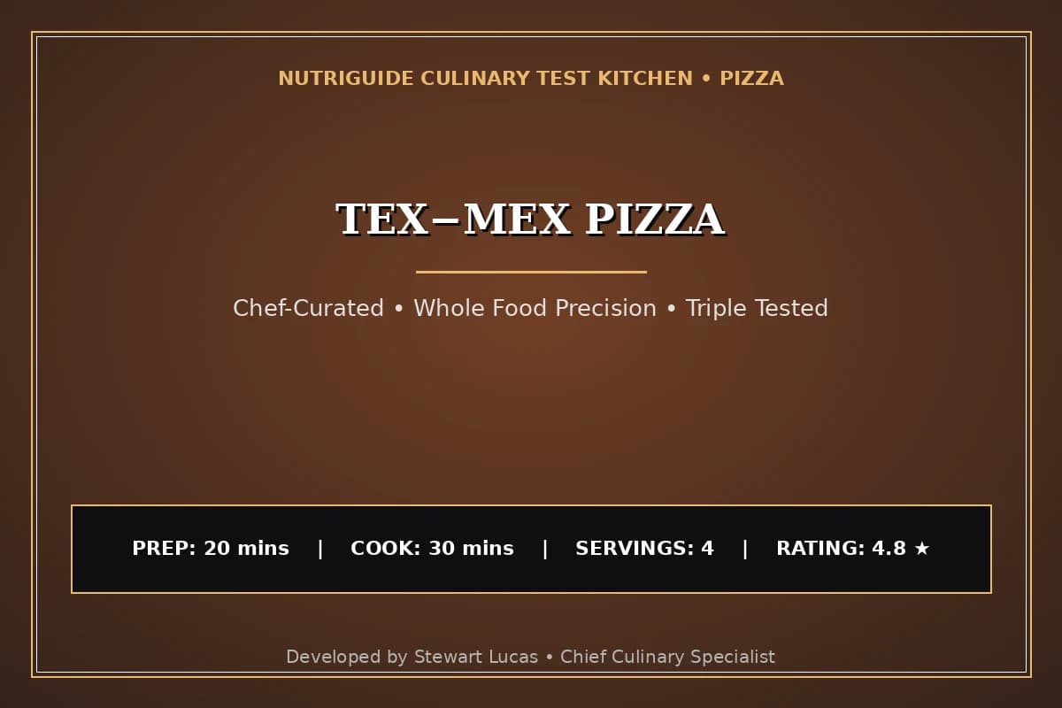 Tex−Mex Pizza