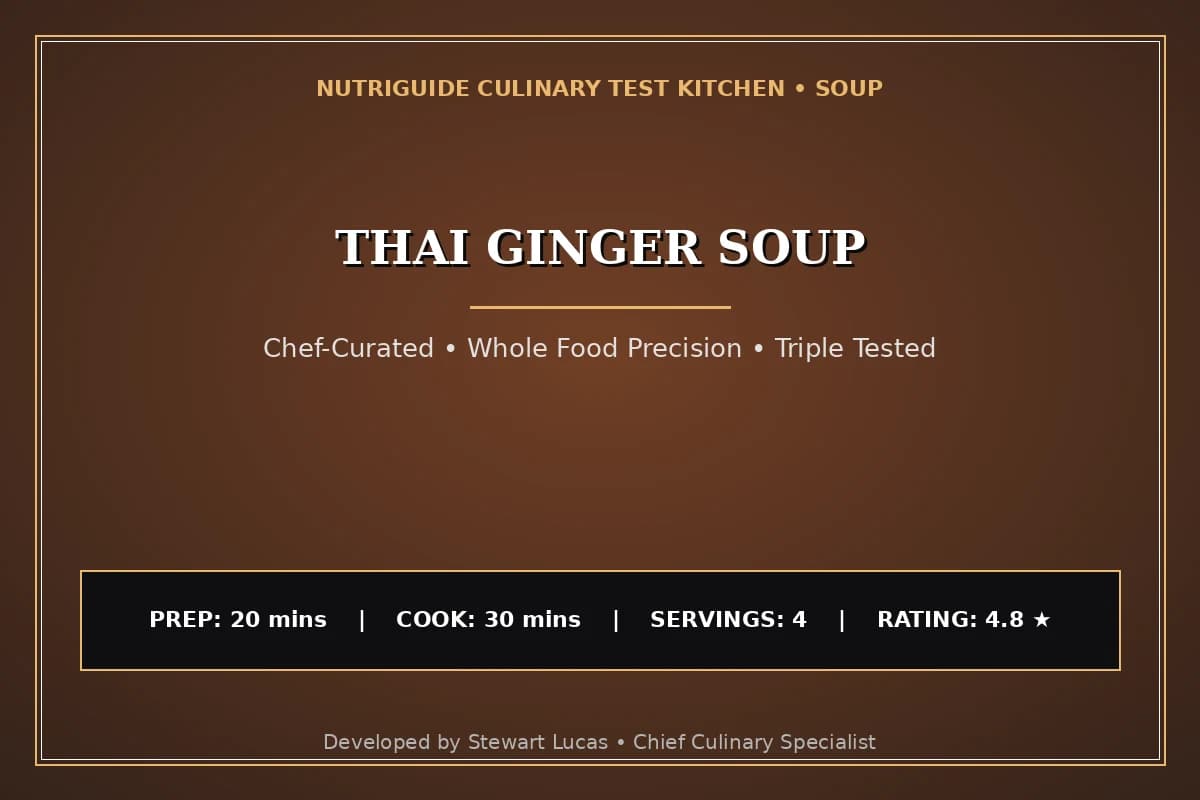 Thai Ginger Soup