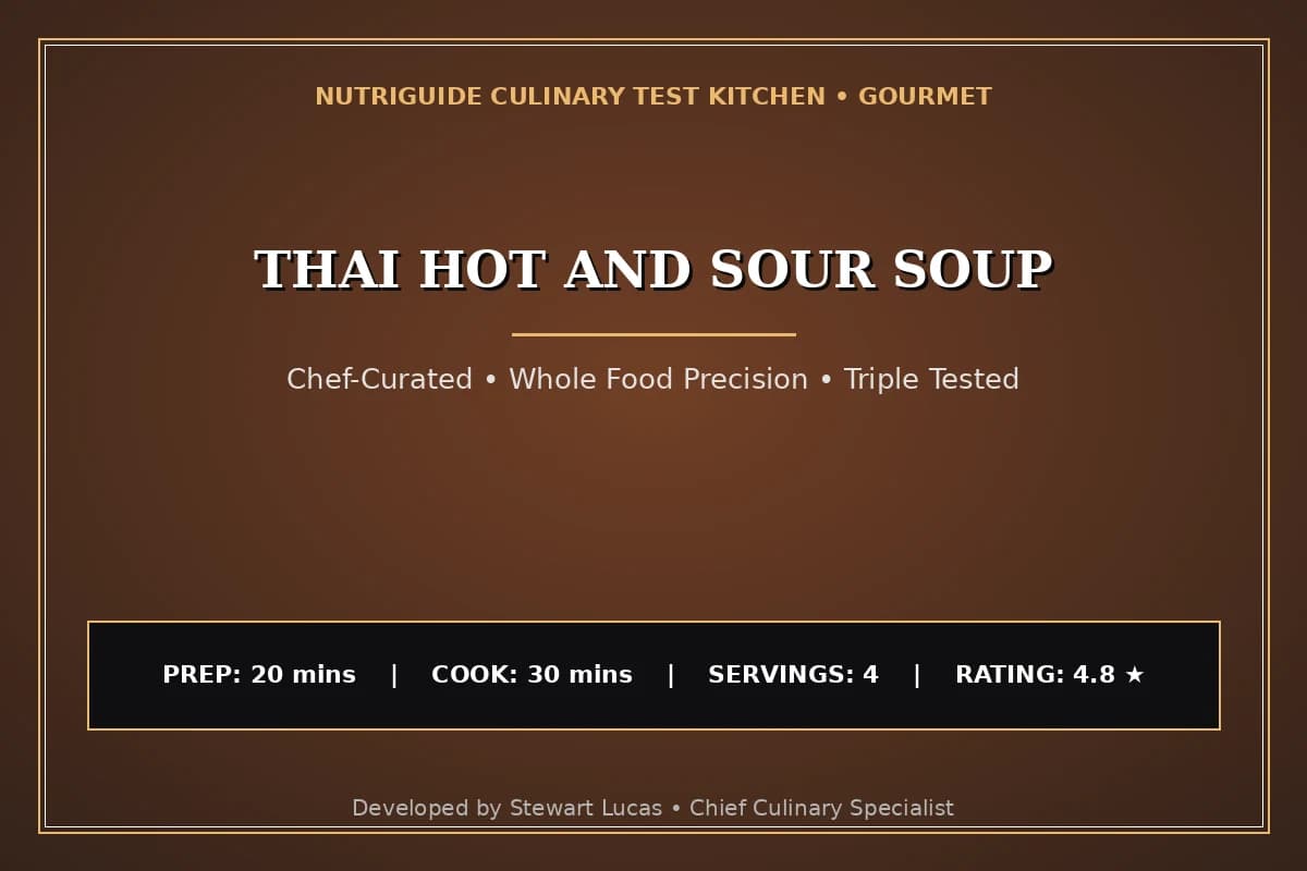 Thai Hot And Sour Soup