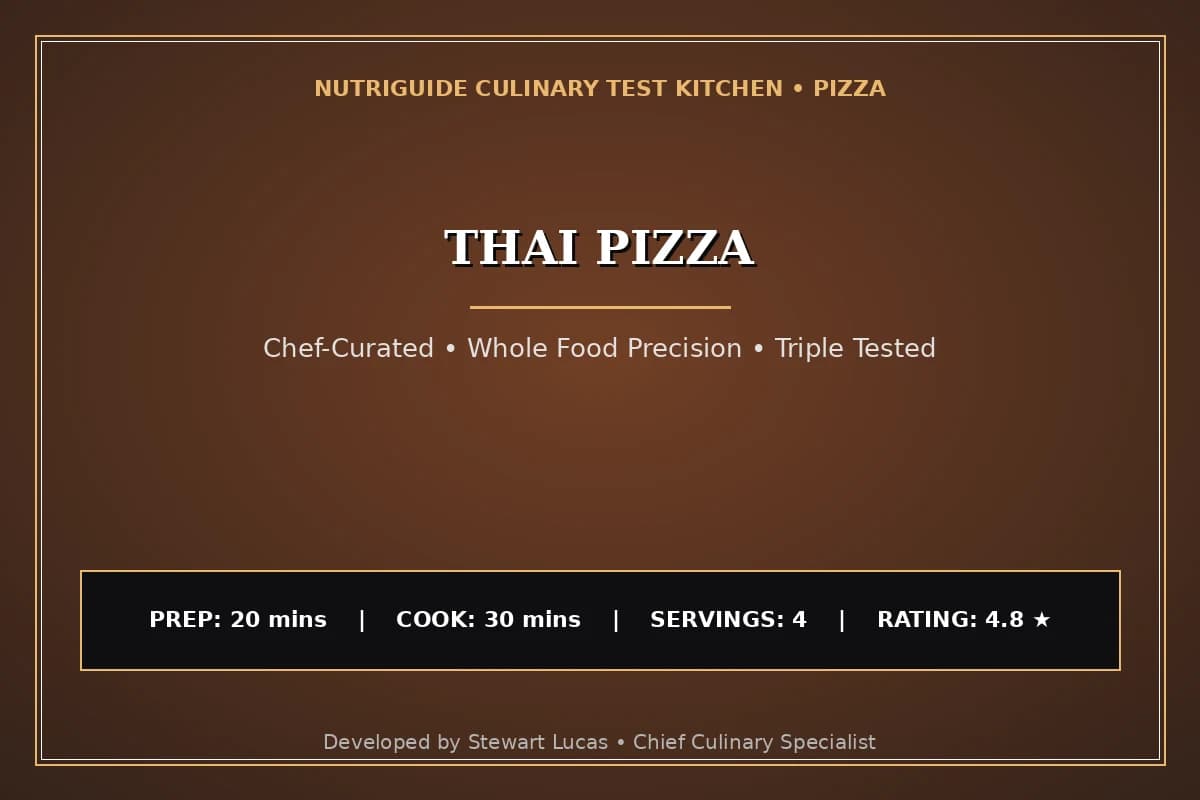 Thai Pizza